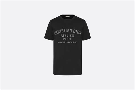 dior t-shirt black|christian dior italia.